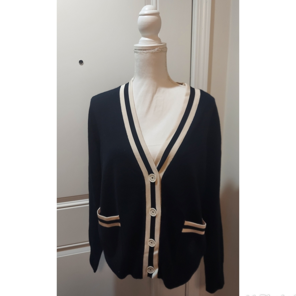 Sandro Cashmere Blend Cardigan Size Medium! NWOT!